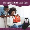 imageMoisturizing Socks and Gloves Set  Purple Fuzzy Socks and Gloves with Aloe and Vitamin E for Women  Womens Gifts for SelfCareBlack
