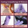 imageMoisturizing Socks and Gloves Set  Purple Fuzzy Socks and Gloves with Aloe and Vitamin E for Women  Womens Gifts for SelfCareLavender Refill Moisture Duo
