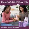 imageMoisturizing Socks and Gloves Set  Purple Fuzzy Socks and Gloves with Aloe and Vitamin E for Women  Womens Gifts for SelfCareLavender Refill Moisture Duo
