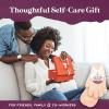 imageMoisturizing Socks and Gloves Set  Purple Fuzzy Socks and Gloves with Aloe and Vitamin E for Women  Womens Gifts for SelfCarePeach