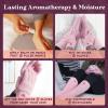 imageMoisturizing Socks and Gloves Set  Purple Fuzzy Socks and Gloves with Aloe and Vitamin E for Women  Womens Gifts for SelfCarePink Refill Moisture Duo