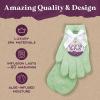 imageMoisturizing Socks and Gloves Set  Purple Fuzzy Socks and Gloves with Aloe and Vitamin E for Women  Womens Gifts for SelfCareSage