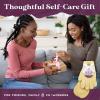 imageMoisturizing Socks and Gloves Set  Purple Fuzzy Socks and Gloves with Aloe and Vitamin E for Women  Womens Gifts for SelfCareYellow