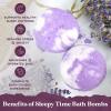 imagePurple Canyon Eucalyptus Bath Bombs for Women  Energizing Mint and Eucalyptus Bath Bomb with Natural Essential Oils  Gift Set of 6Sleep Melatonin