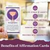 imagePURPLE CANYON Daily Affirmation Cards for Women and Men  Positive Affirmations for Mindfulness Meditation and Inspiration  Beautiful 52 Card DeckAffirmation Cards