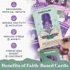 imagePURPLE CANYON Daily Affirmation Cards for Women and Men  Positive Affirmations for Mindfulness Meditation and Inspiration  Beautiful 52 Card DeckFaithBased Affirmation Cards