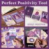 imagePURPLE CANYON Daily Affirmation Cards for Women and Men  Positive Affirmations for Mindfulness Meditation and Inspiration  Beautiful 52 Card DeckGratitude Affirmation Cards