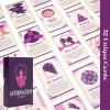 imagePurple Canyon Affirmation Meditation Kit with White Sage Smudge Kit and Affirmation Cards for Mindfulness and Stress ReliefAffirmation Kit