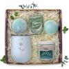 imagePurple Canyon Bath Gift Set for Women  Revitalizing Eucalyptus Spearmint and Cucumber Mint SelfCare Gift for Women