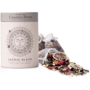 imageAstral Blend Bath Tea by Purple Canyon  3 Purifying Bath Soaks with Sage Rose Lemongrass and Rosemary  Stress Relief Gifts for WomenPurifying Sage