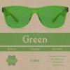imagePURPLE CANYON Aqua Color Therapy Glasses for Chakra Healing Chromotherapy and MoodGreen