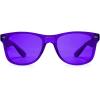 imagePURPLE CANYON Aqua Color Therapy Glasses for Chakra Healing Chromotherapy and MoodIndigo