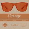 imagePURPLE CANYON Aqua Color Therapy Glasses for Chakra Healing Chromotherapy and MoodOrange