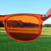 imagePURPLE CANYON Aqua Color Therapy Glasses for Chakra Healing Chromotherapy and MoodOrange