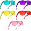 imagePURPLE CANYON Color Therapy Glasses 10 Pack for Chakra Healing Chromotherapy and Mood