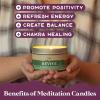 imagePurple Canyon All Natural Eucalyptus Meditation Candle for Healing Aromatherapy and Home Cleansing Perfect Zen Gift for Women