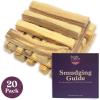 imagePurple Canyon Palo Santo Incense Sticks  8 Pack  Sustainably Harvested Natural Incense for Smudging Meditation Cleansing and Stress Relief20 Pack