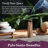 imagePurple Canyon Palo Santo Incense Sticks  8 Pack  Sustainably Harvested Natural Incense for Smudging Meditation Cleansing and Stress Relief20 Pack