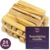 imagePurple Canyon Palo Santo Incense Sticks  8 Pack  Sustainably Harvested Natural Incense for Smudging Meditation Cleansing and Stress Relief24 Pack