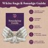 imageWhite Sage Bundles  6 Pack  Sage Smudge Stick for Home Cleansing Incense Healing Meditation and California Smudge Sticks Rituals  4 inch24 Pack