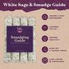 imageWhite Sage Bundles  6 Pack  Sage Smudge Stick for Home Cleansing Incense Healing Meditation and California Smudge Sticks Rituals  4 inch9 Pack