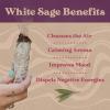 imageWhite Sage Smudge Sticks and Palo Santo Smudge Kit  Spiritual Smudging Rituals Home Cleansing Meditation  3 California Sage Incense Sticks and 6 Palo Santo Sticks plus Smudging Guide for Beginners