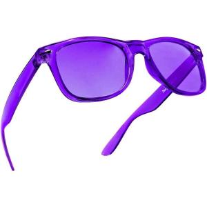 imagePURPLE CANYON Aqua Color Therapy Glasses for Chakra Healing Chromotherapy and MoodIndigo