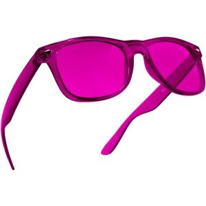 imagePURPLE CANYON Aqua Color Therapy Glasses for Chakra Healing Chromotherapy and MoodMagenta