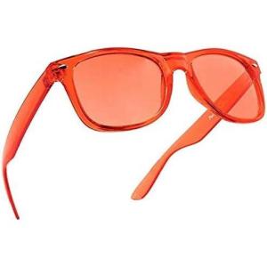 imagePURPLE CANYON Aqua Color Therapy Glasses for Chakra Healing Chromotherapy and MoodOrange