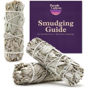 imageWhite Sage Bundles  6 Pack  Sage Smudge Stick for Home Cleansing Incense Healing Meditation and California Smudge Sticks Rituals  4 inch3 Pack
