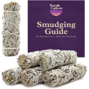 imageWhite Sage Bundles  6 Pack  Sage Smudge Stick for Home Cleansing Incense Healing Meditation and California Smudge Sticks Rituals  4 inch6 Pack