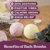 image:imagePurple Canyon Bath Bomb Set for Women  Relaxing Lavender and Natural Mint Eucalyptus Bath Bomb Gift Set for Women  Great for Moisturizing Skin Relaxation and EnergyEucalyptus Mint  Lavender
