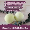 image:imagePurple Canyon Bath Bomb Set for Women  Relaxing Lavender and Natural Mint Eucalyptus Bath Bomb Gift Set for Women  Great for Moisturizing Skin Relaxation and EnergyEucalyptus Mint