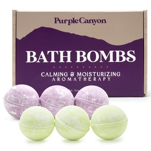 image:imagePurple Canyon Bath Bomb Set for Women  Relaxing Lavender and Natural Mint Eucalyptus Bath Bomb Gift Set for Women  Great for Moisturizing Skin Relaxation and EnergyEucalyptus Mint  Lavender