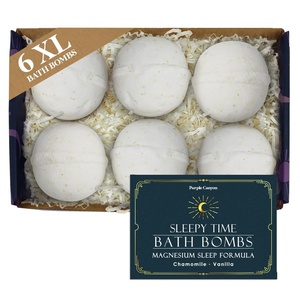 image:imagePurple Canyon Bath Bomb Set for Women  Relaxing Lavender and Natural Mint Eucalyptus Bath Bomb Gift Set for Women  Great for Moisturizing Skin Relaxation and EnergySleep Magnesium